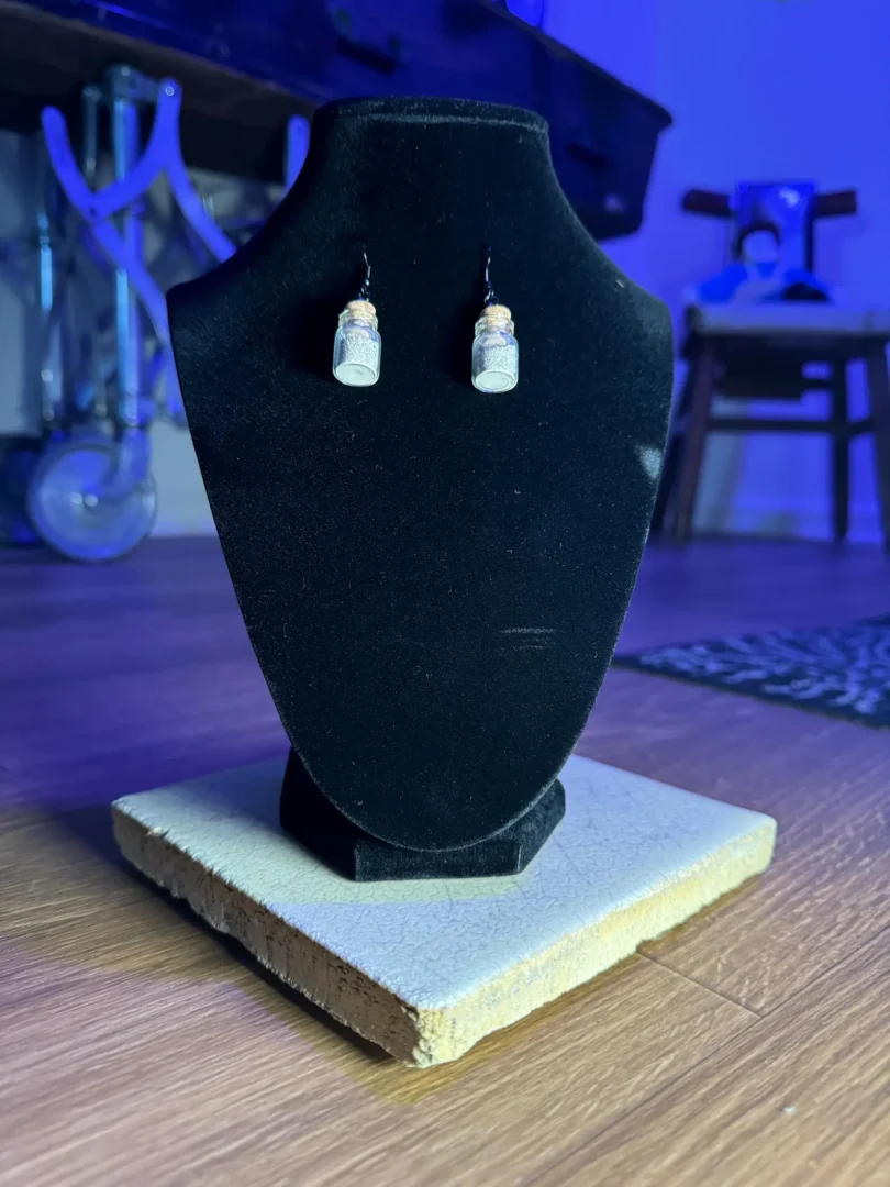 Cremated Jar Earrings