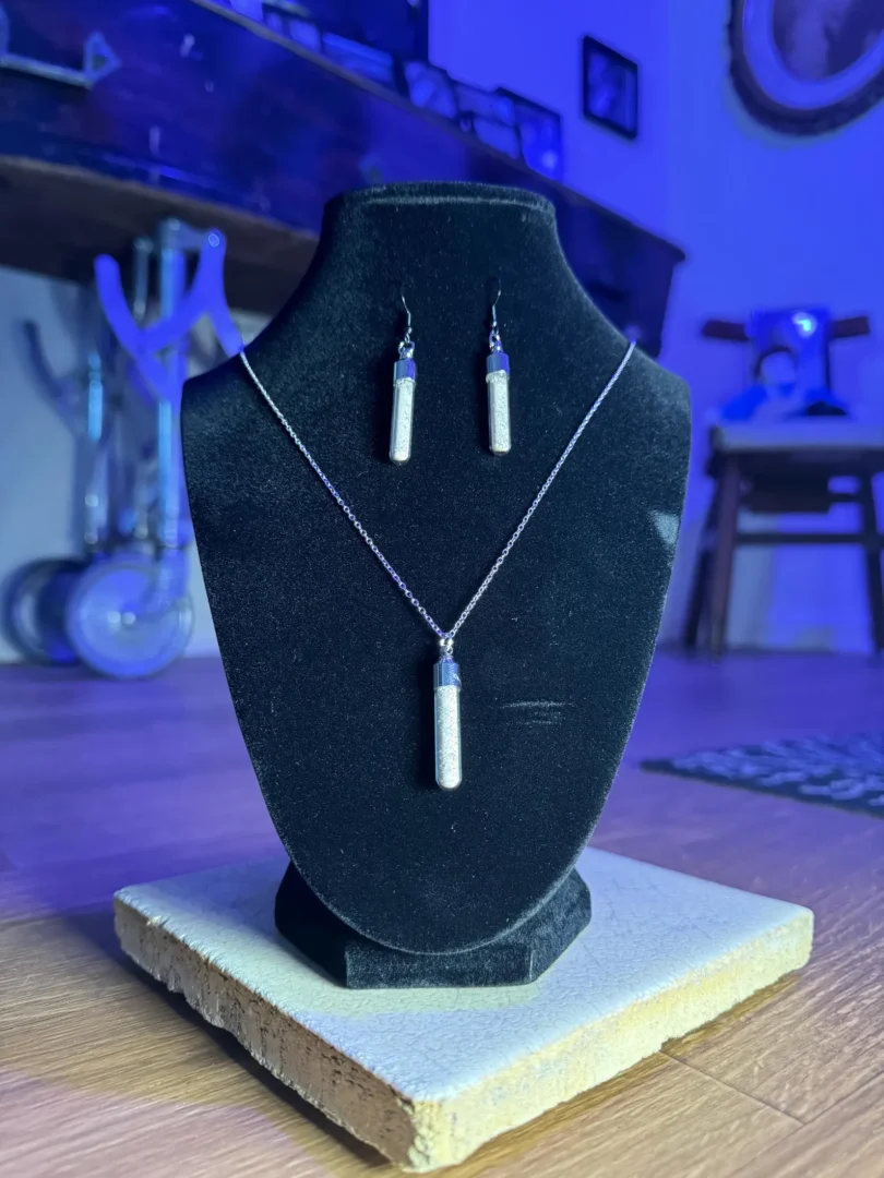 Cremated Urn Combo (Earrings and Necklace)